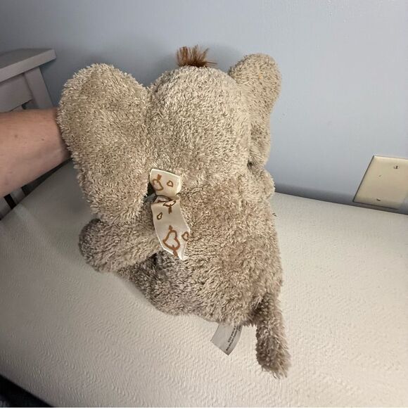 Kellytoy Brown Tan Elephant Love Heart Plush Soft Toy Stuffed 11" 2017 Animal - Picture 2 of 4